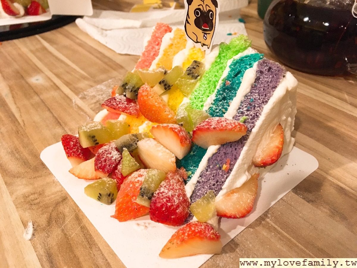 翻糖彩虹蛋糕怎么做_翻糖彩虹蛋糕的做法_豆果美食